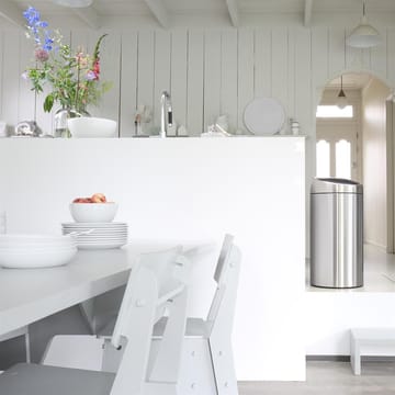 Touch Bin waste basket 45 l. - matte steel - Brabantia