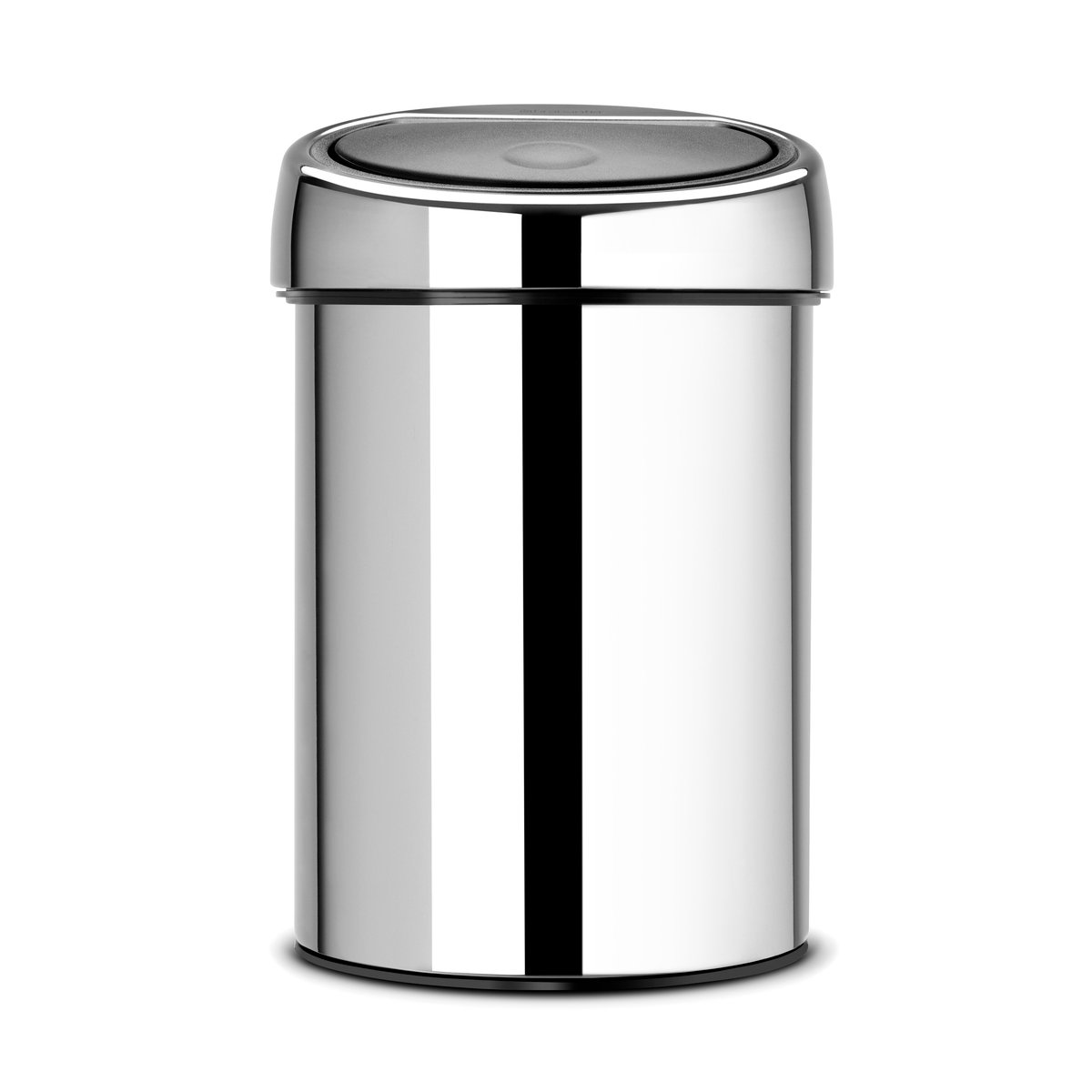 Brabantia Touch Bin waste bin 3 liters wall mounted brilliant steel