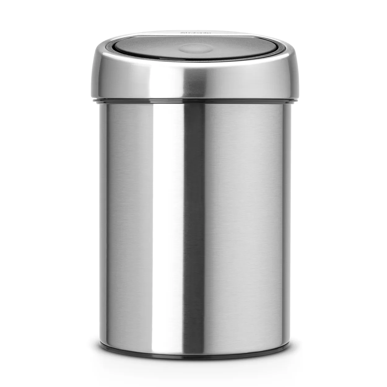 Brabantia Touch Bin waste bin 3 liters wall mounted matte steel