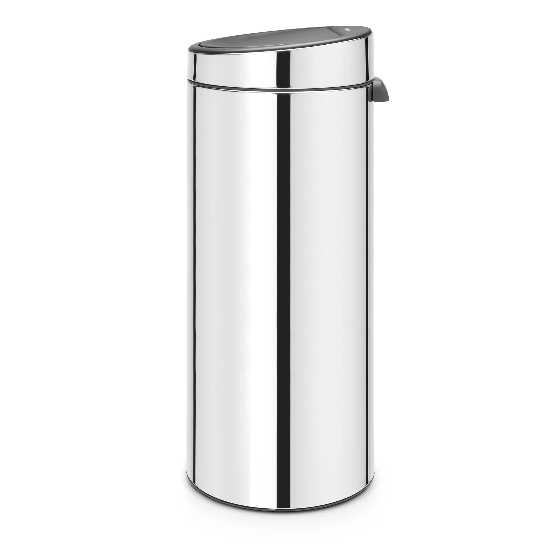 Touch Bin waste bin 30 liters, brilliant steel Brabantia