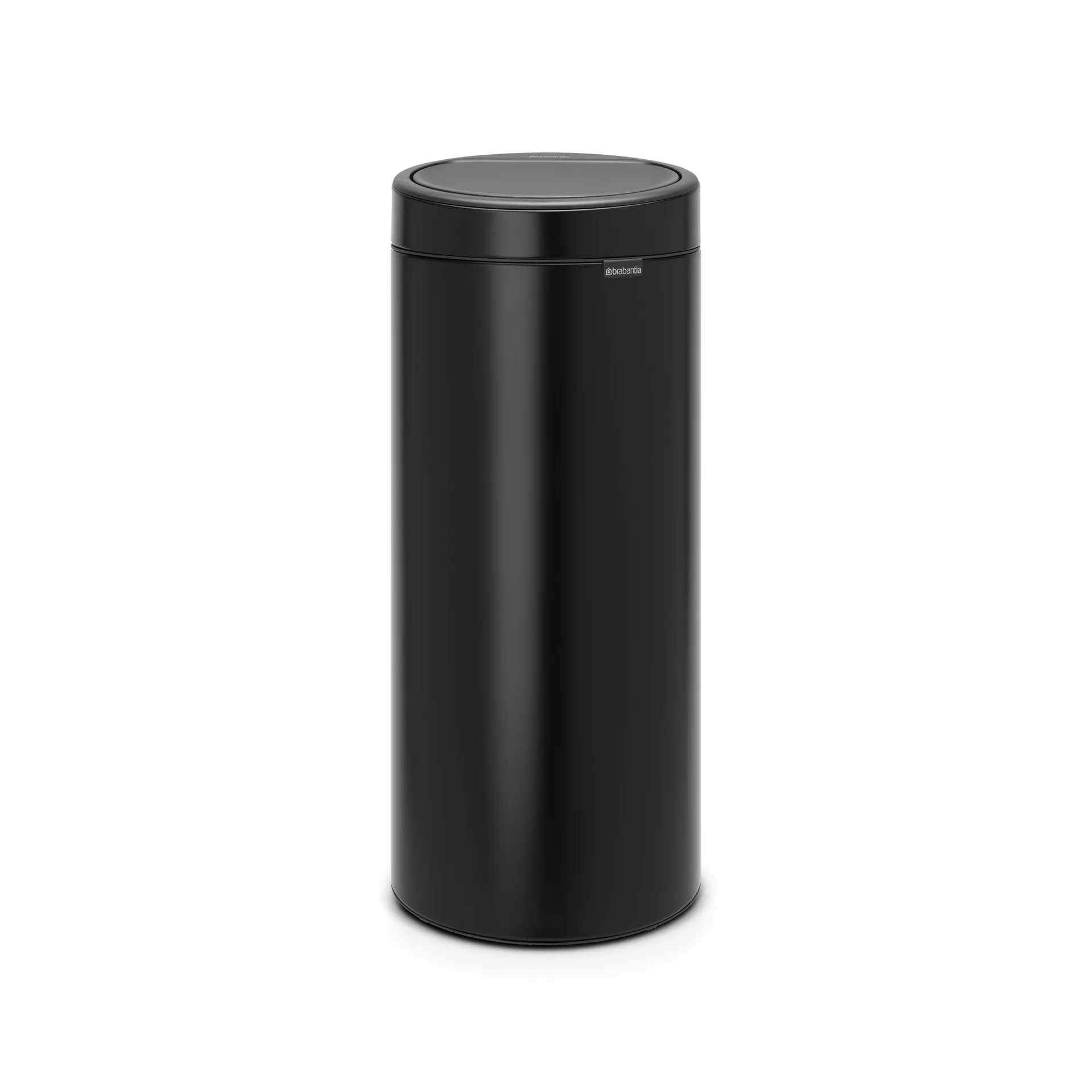 Touch Bin waste bin 30 liters, matte black Brabantia