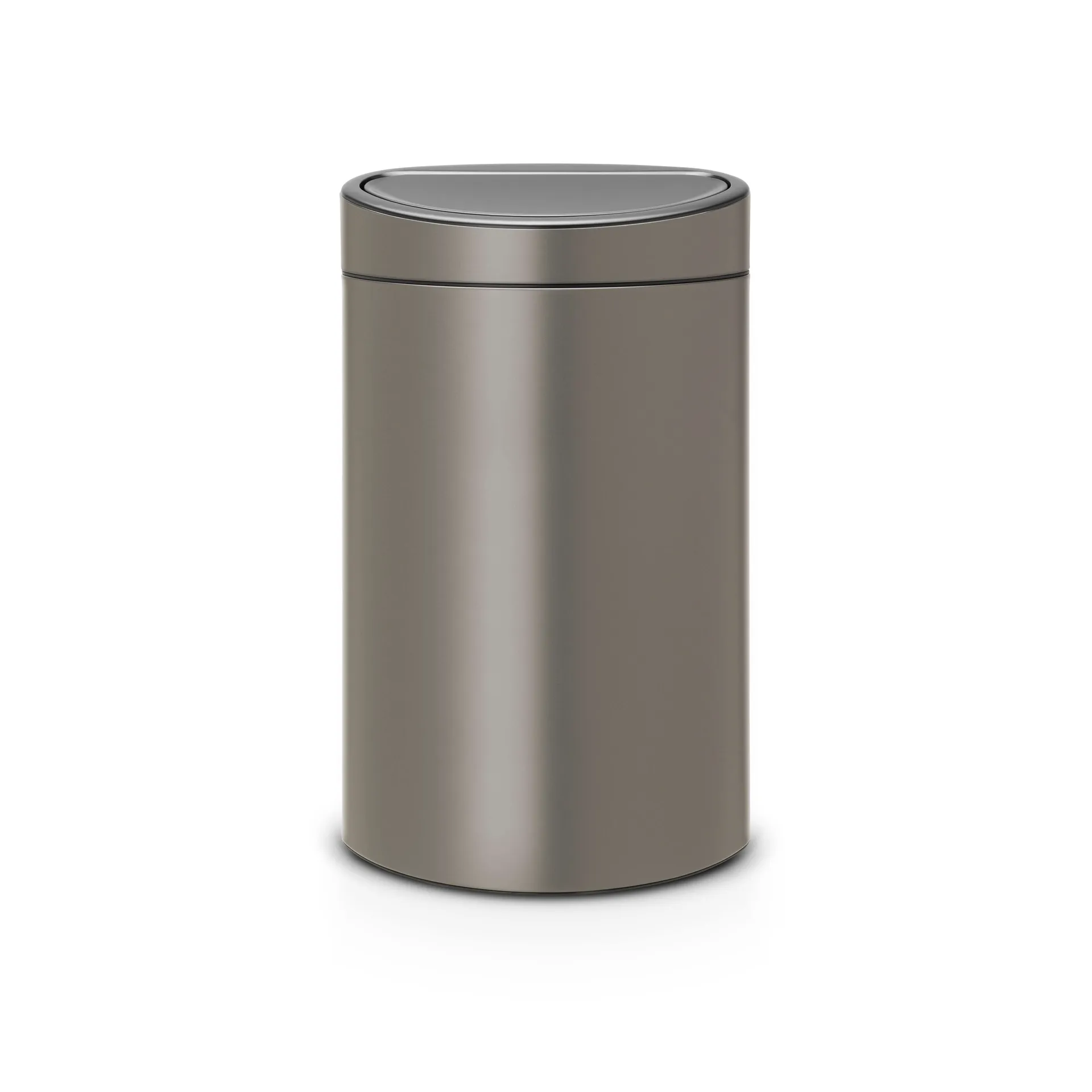 Touch Waste Bin recycle with plastic Inner Bucket 10/23 L, Brown Brabantia