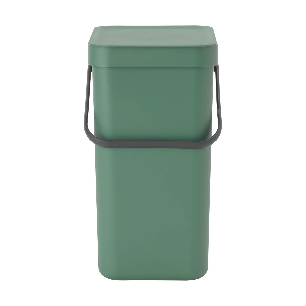 Brabantia Waste bin Sort & Go 12 L Fir Green | Scandinavian Design | Indoor recycling bins | Green