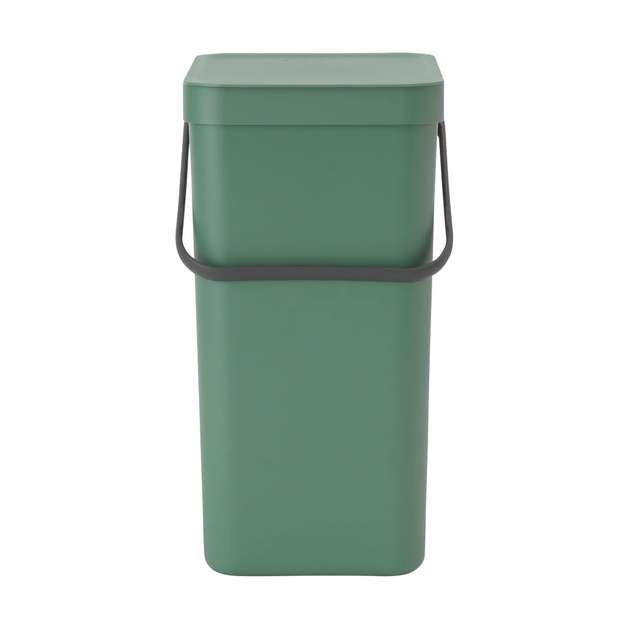 Brabantia Waste Bin Sort & Go 16L Fir Green | Scandinavian Design | Indoor recycling bins | Green