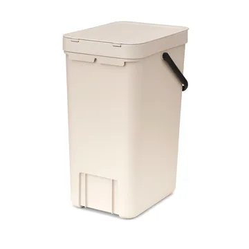 Waste Bin Sort & Go 16L - Soft Beige - Brabantia