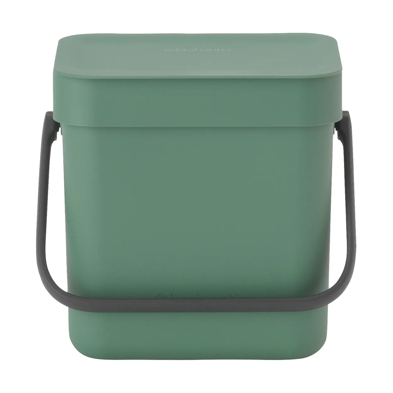 Brabantia Waste bin Sort & Go 3 L Fir Green | Scandinavian Design | Indoor recycling bins | Green