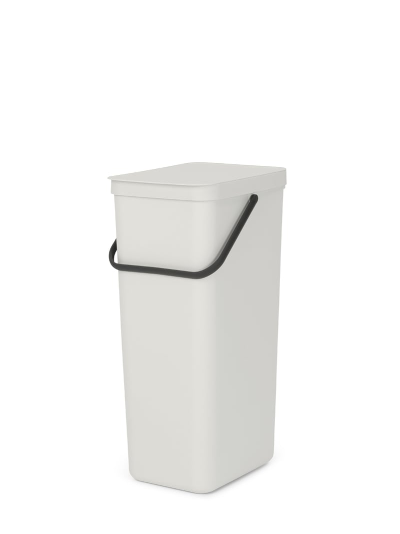 Brabantia Waste Bin Sort & Go 40L Light gray