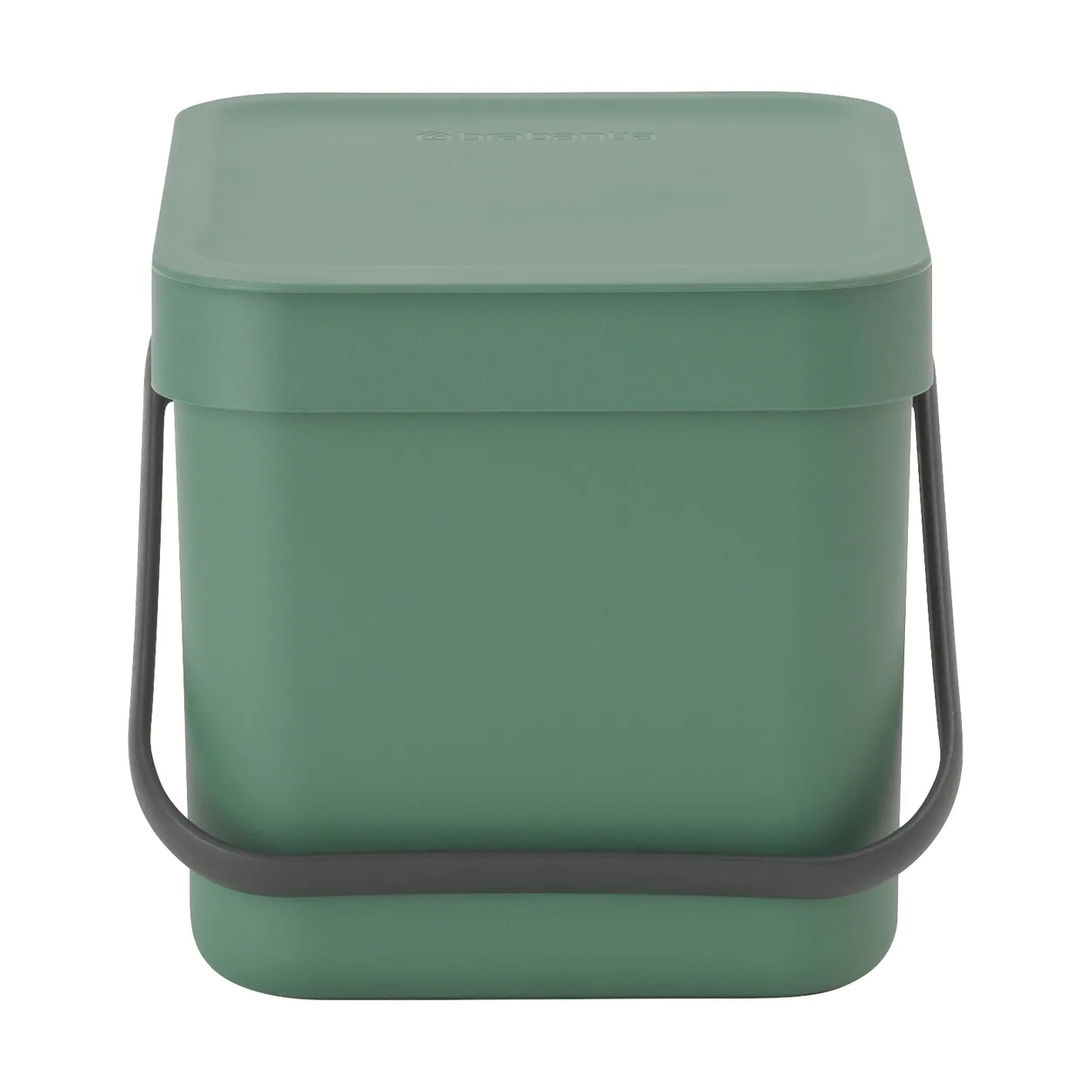 Brabantia Waste bin Sort & Go 6 L Fir Green | Scandinavian Design | Indoor recycling bins | Green