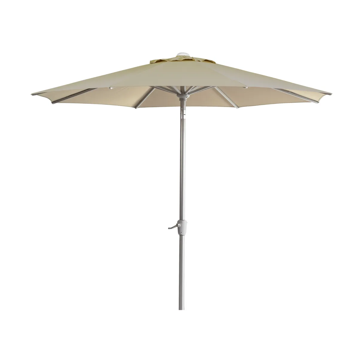 Abriola parasol, Champagne, Ø270 cm Brafab