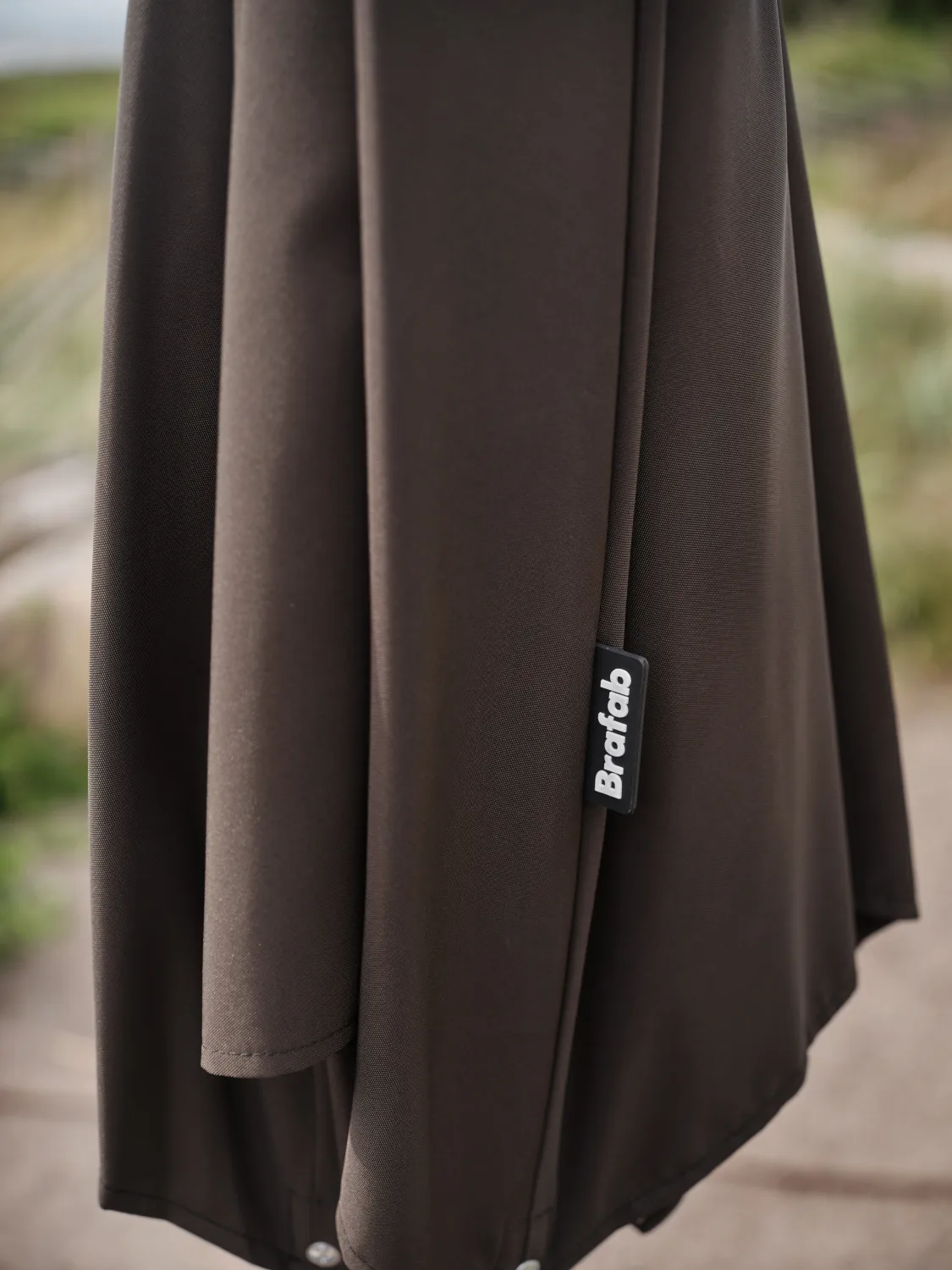 Abriola parasol, Charcoal black, Ø270 cm Brafab