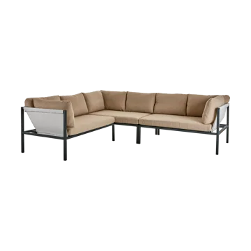 Allie corner sofa - Barley-anthracite - Brafab