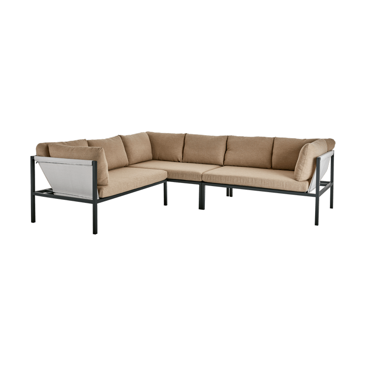 Allie corner sofa - Barley-anthracite - Brafab