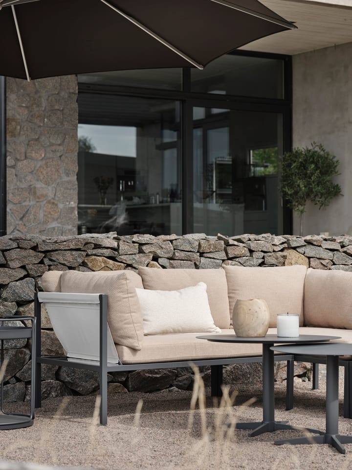 Allie corner sofa, Barley-anthracite Brafab