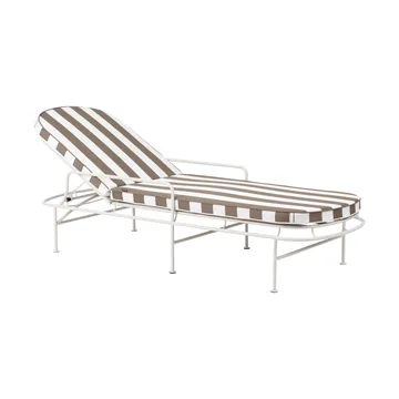 Arts daybed 196x96 cm - Soft White-beige stripes - Brafab