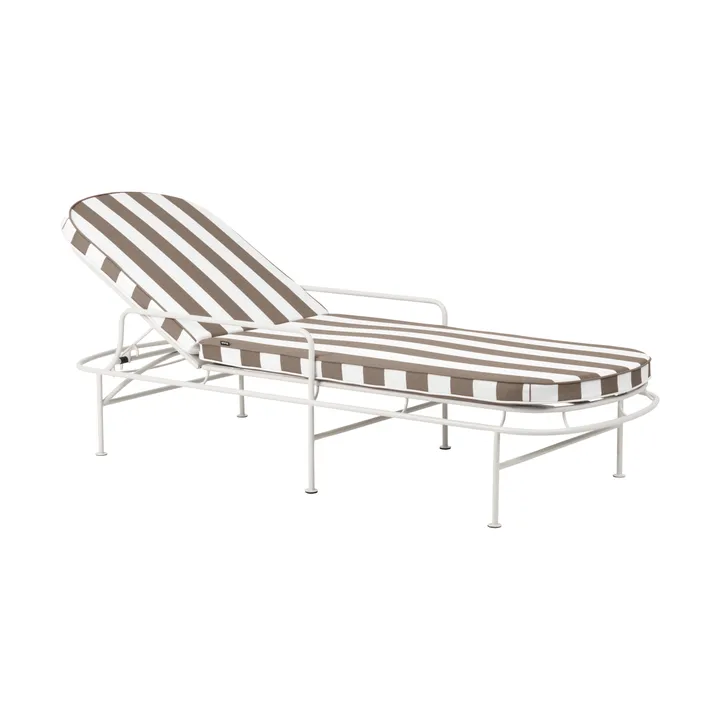 Arts daybed 196x96 cm - Soft White-beige stripes - Brafab
