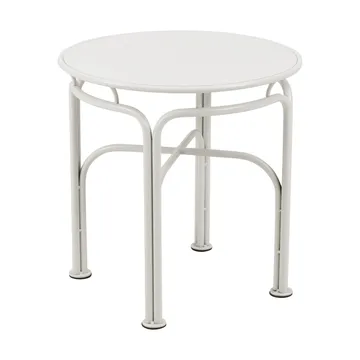 Arts side table Ø46 cm - Soft white - Brafab