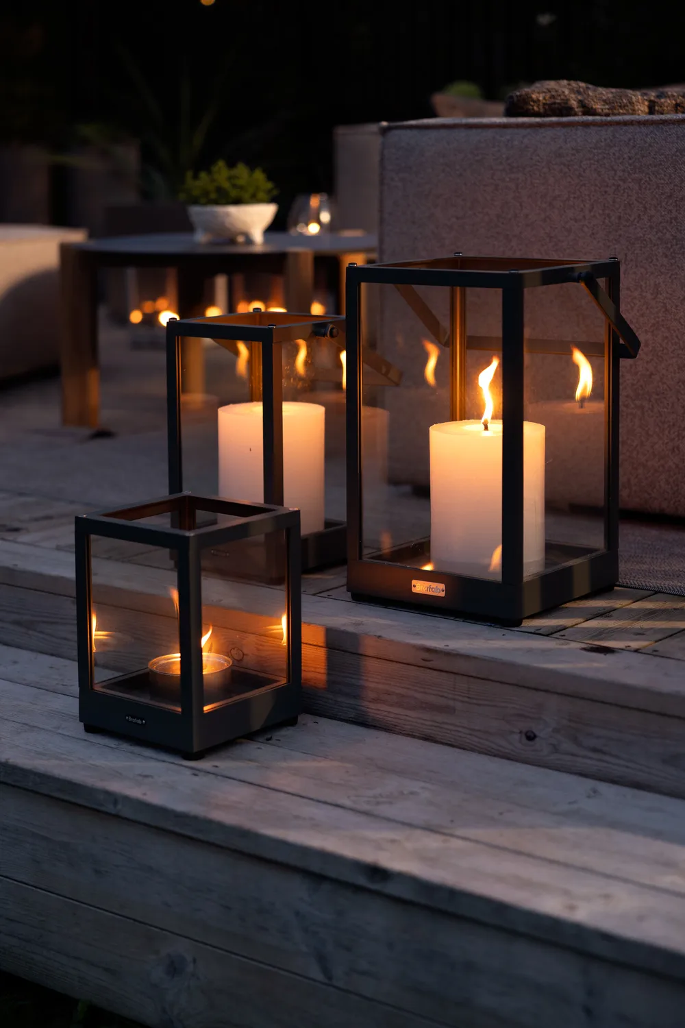 Belfort lantern, Black, 28 cm Brafab