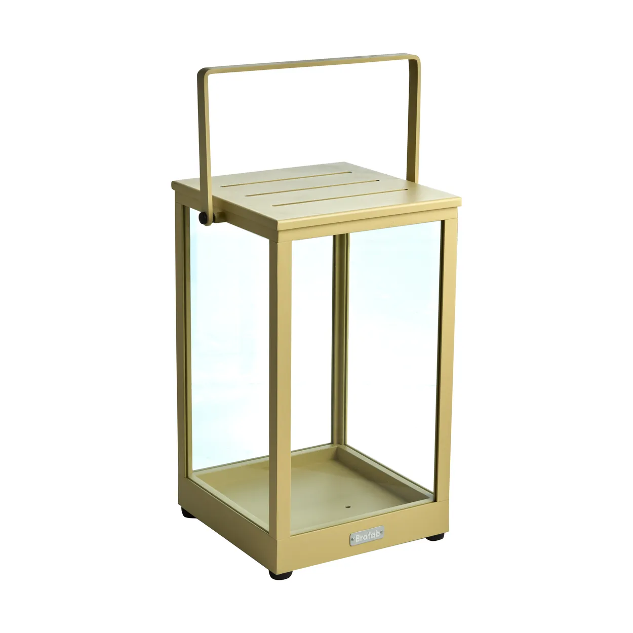 Brafab Belfort lantern Lemon H43 cm | Scandinavian Design | Tea light holders, lanterns & candle dishes | Yellow