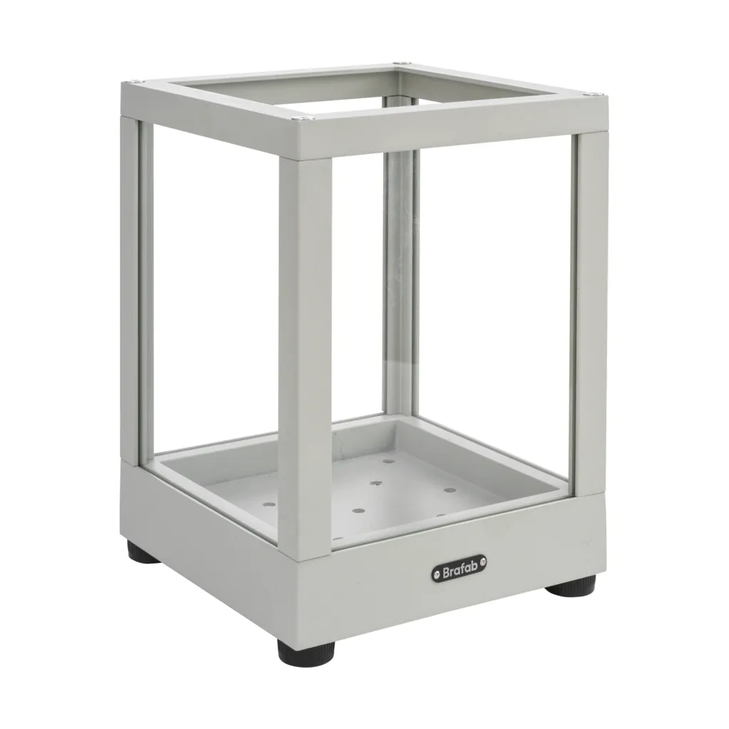 Belfort lantern, Light grey, 28 cm Brafab