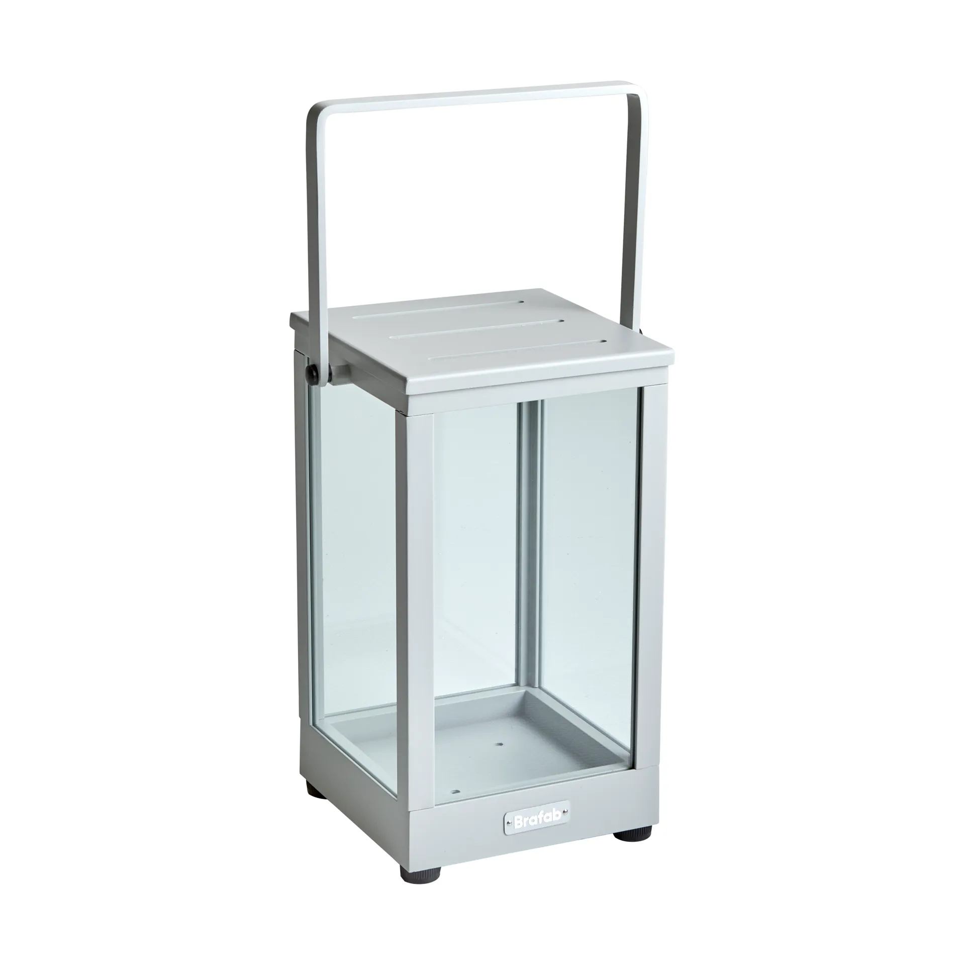 Belfort lantern, Light grey H37 cm Brafab