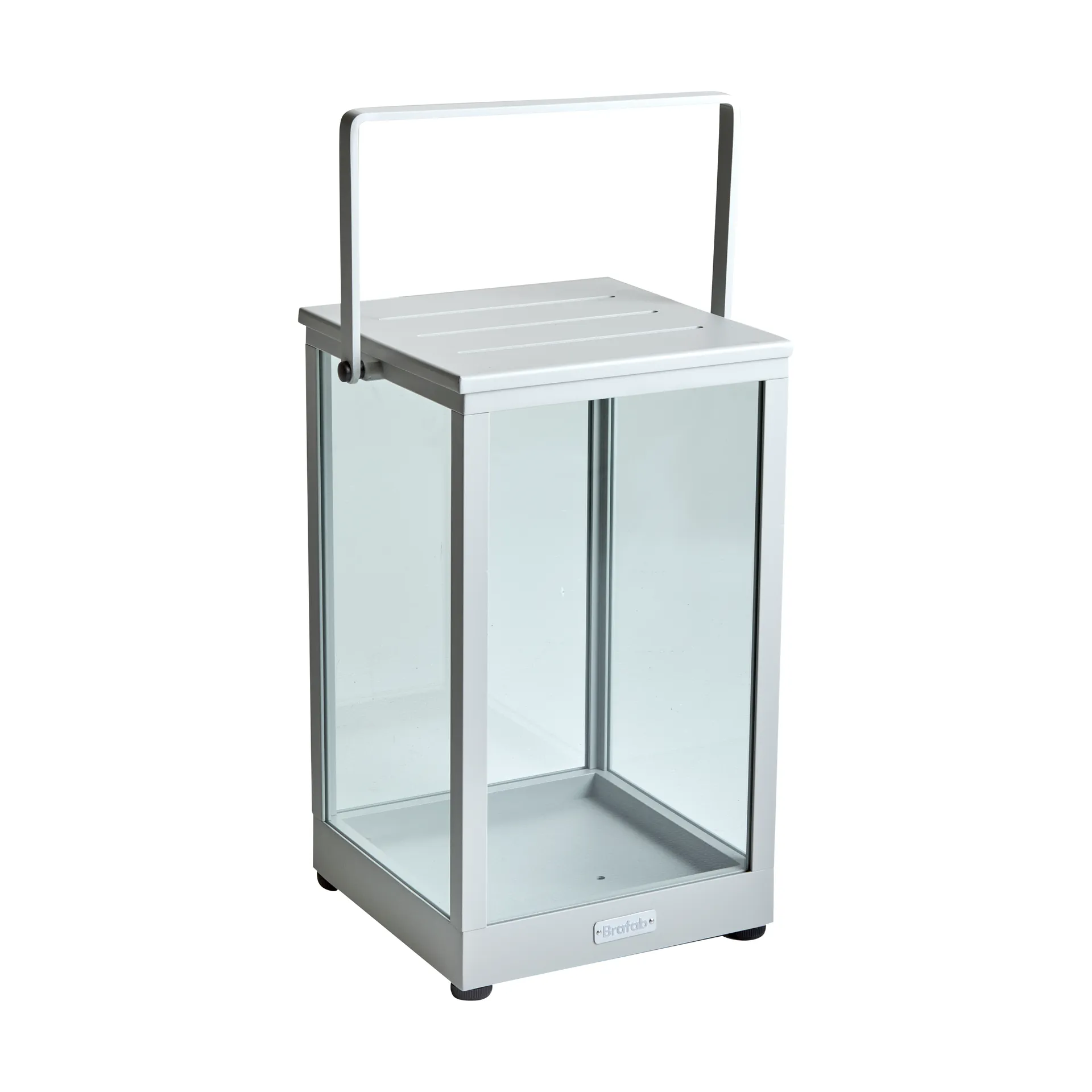 Belfort lantern, Light grey H43 cm Brafab