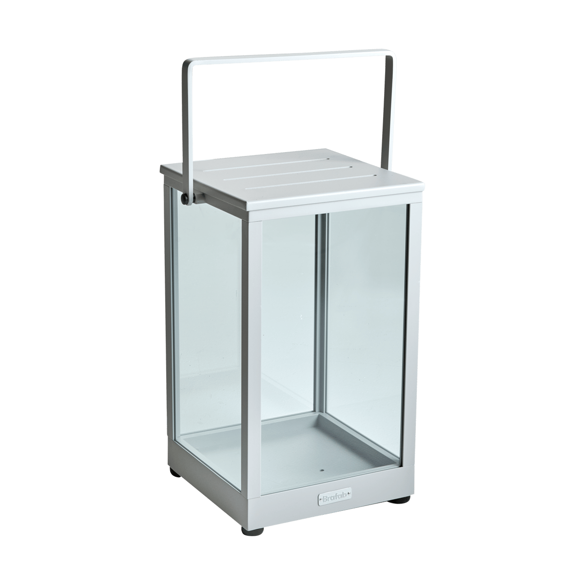 Brafab Belfort lantern Light grey H43 cm | Scandinavian Design | Tea light holders, lanterns & candle dishes | Grey