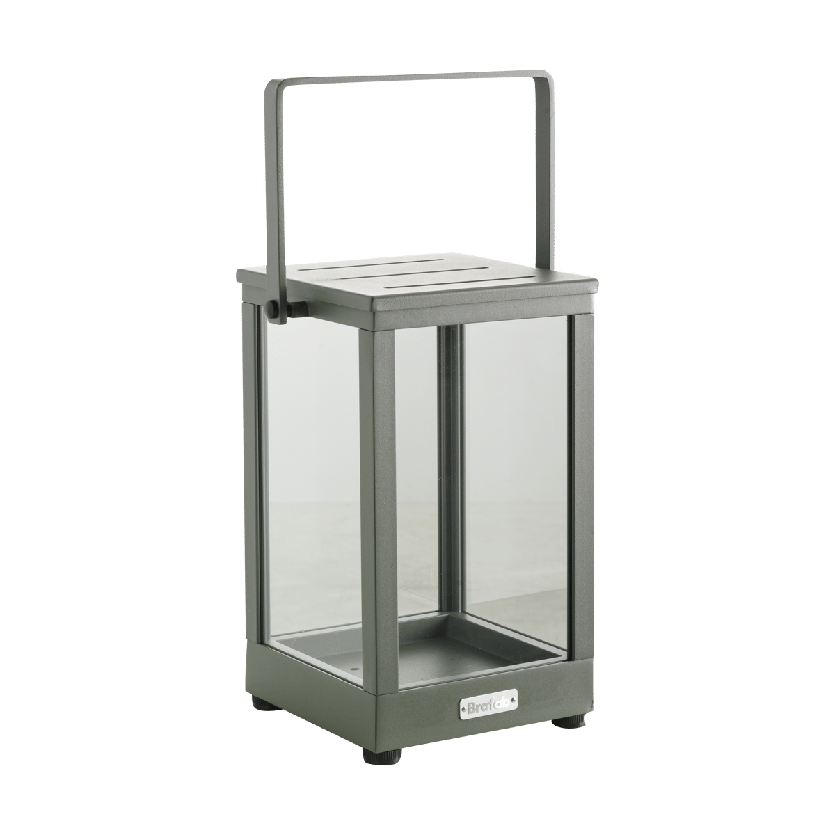 Brafab Belfort lantern Nordic green H37 cm | Scandinavian Design | Tea light holders, lanterns & candle dishes | Green
