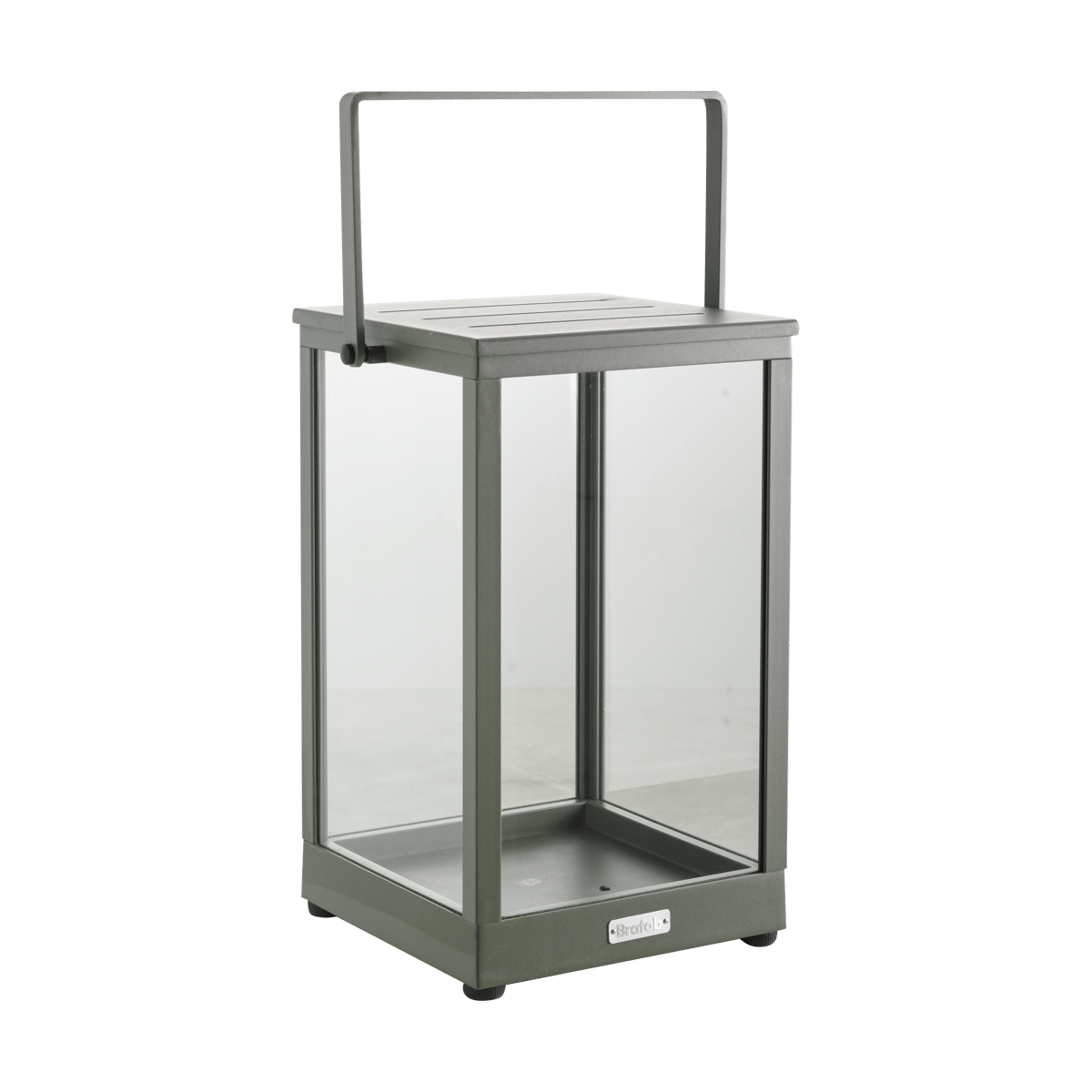 Brafab Belfort lantern Nordic green H43 cm | Scandinavian Design | Tea light holders, lanterns & candle dishes | Green