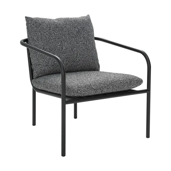 Bendt armchair - Black-teddy ant - Brafab