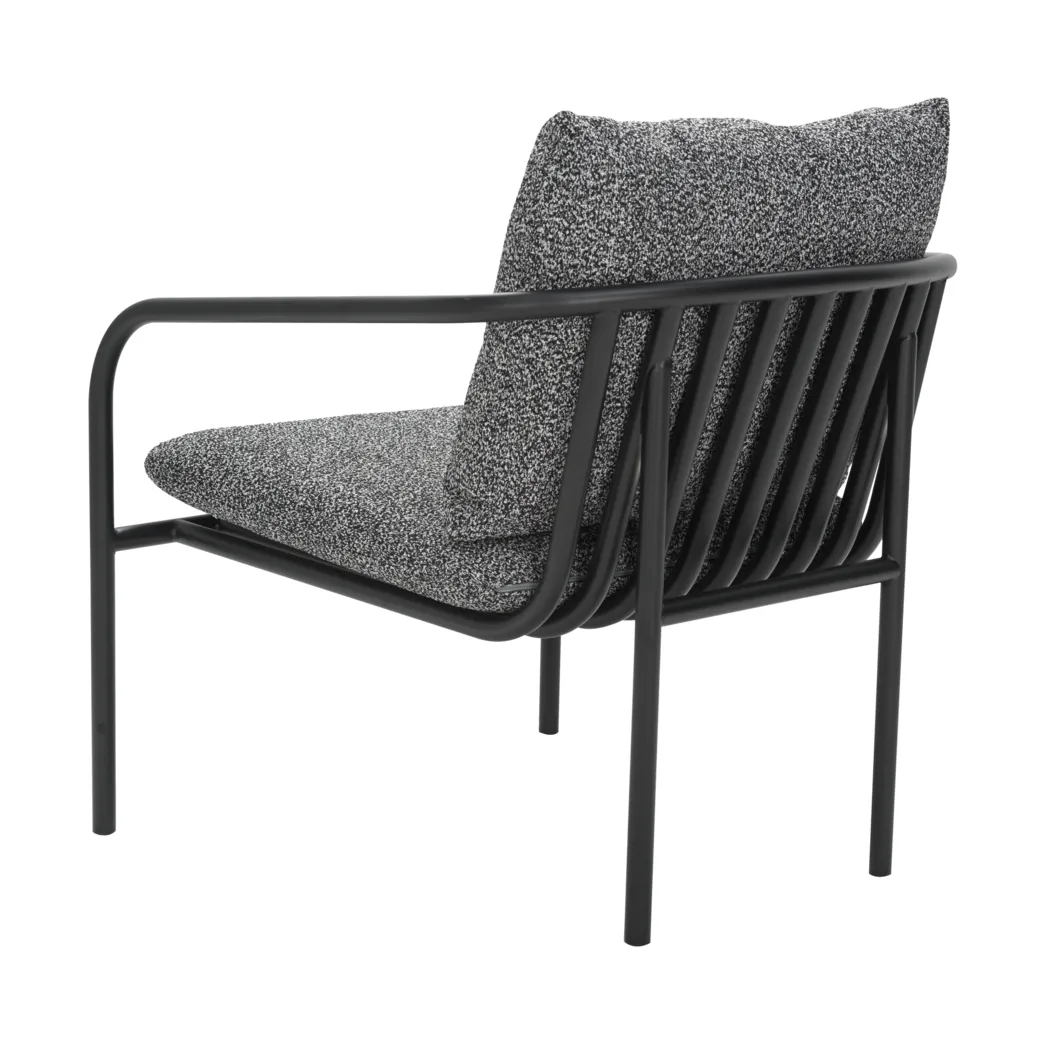 Bendt armchair, Black-teddy ant Brafab