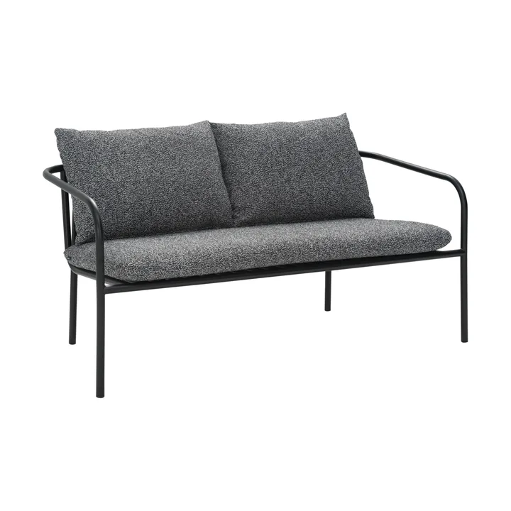 Bendt sofa - Black-teddy ant - Brafab