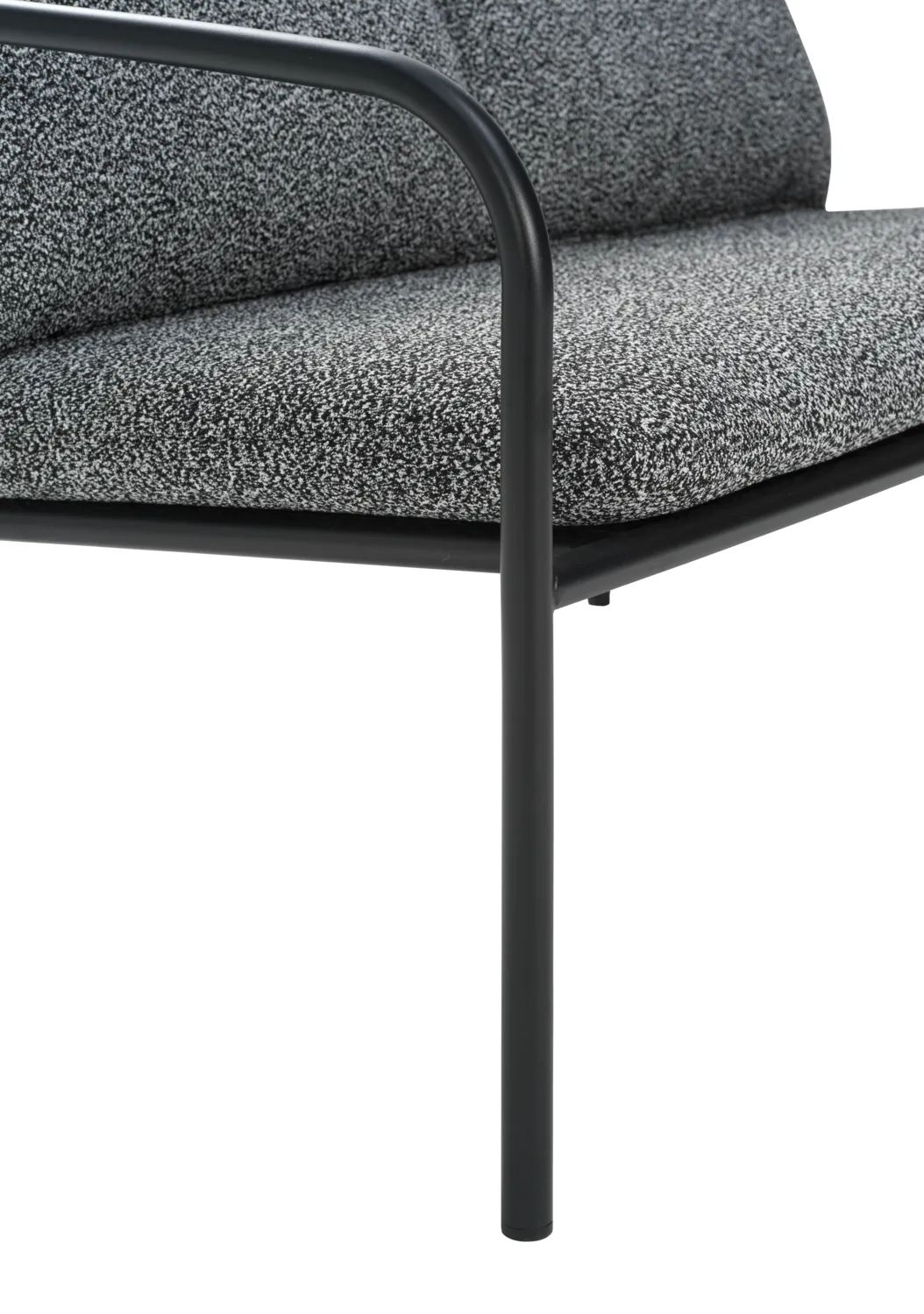 Bendt sofa, Black-teddy ant Brafab