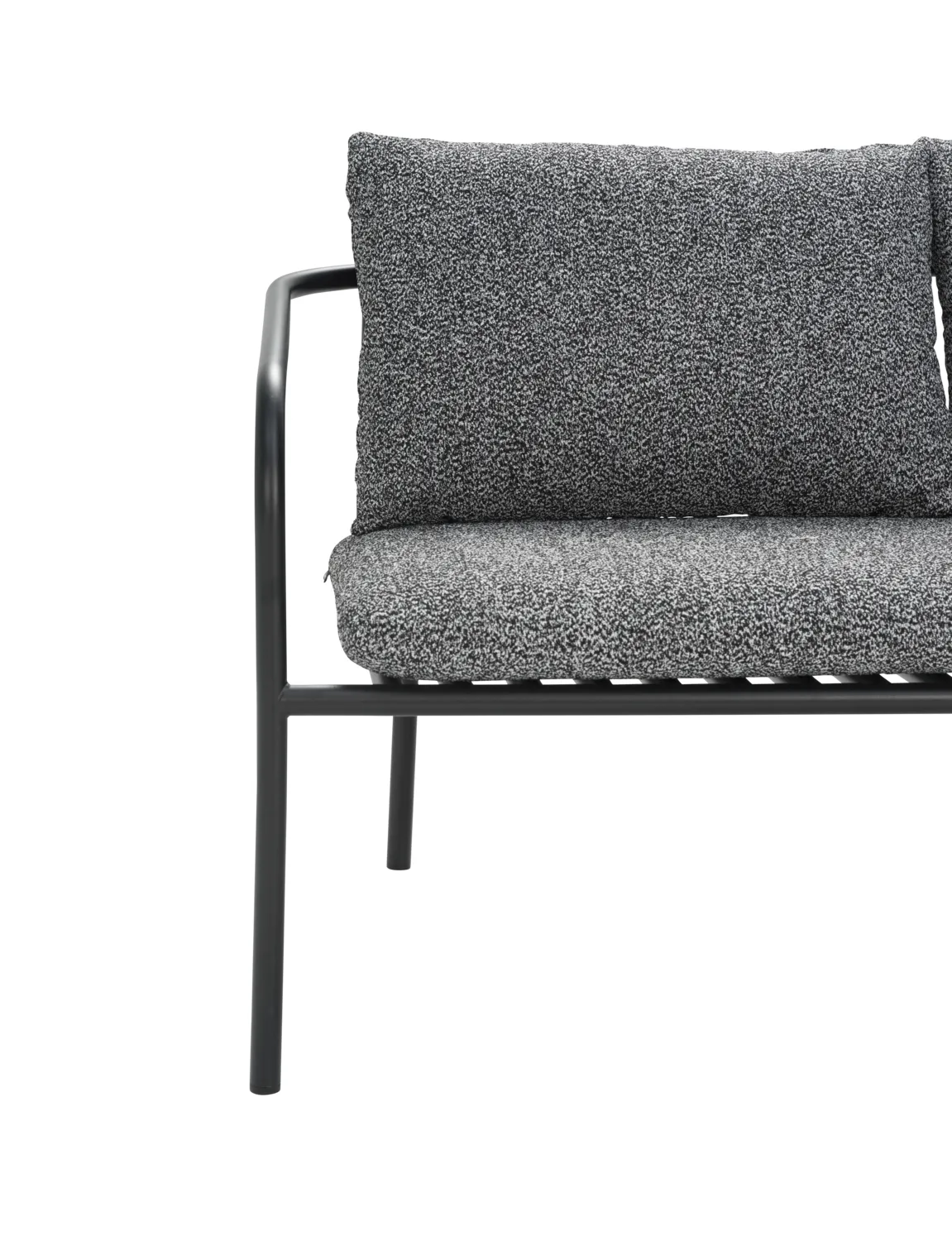 Bendt sofa, Black-teddy ant Brafab