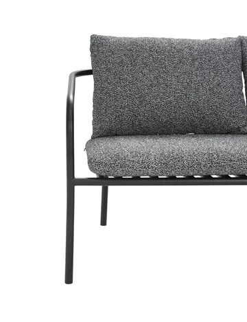 Bendt sofa - Black-teddy ant - Brafab