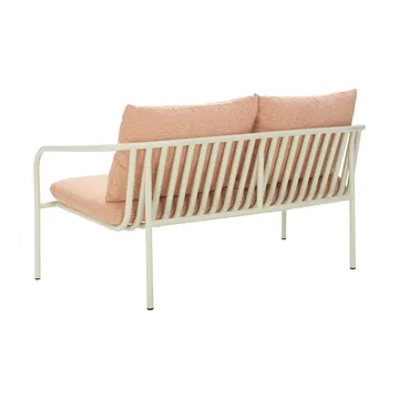 Bendt sofa - Pearl white-teddy orange - Brafab