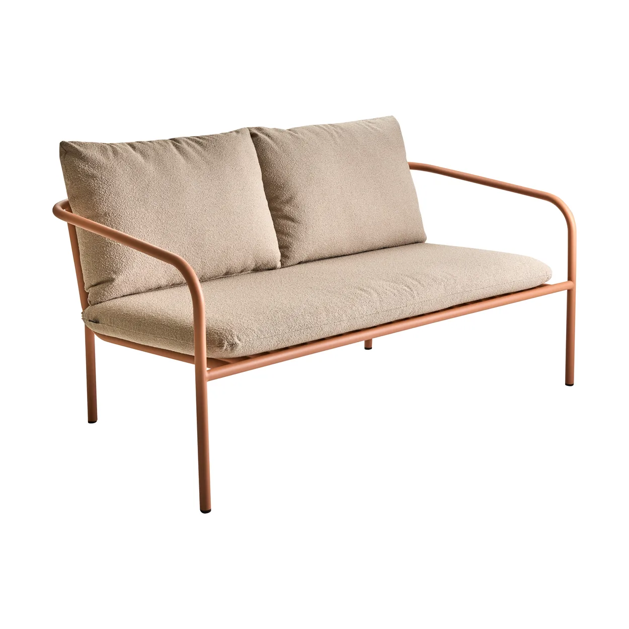 Brafab Bendt sofa Teddy beige-peach | Scandinavian Design | Red