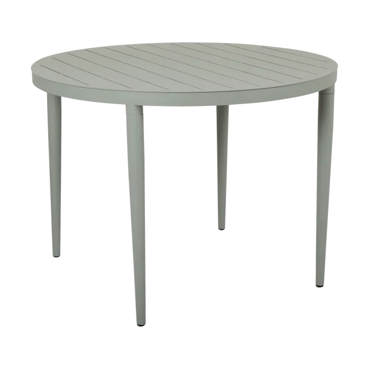 Bigby dining table - Dusty green, Ø100 cm - Brafab