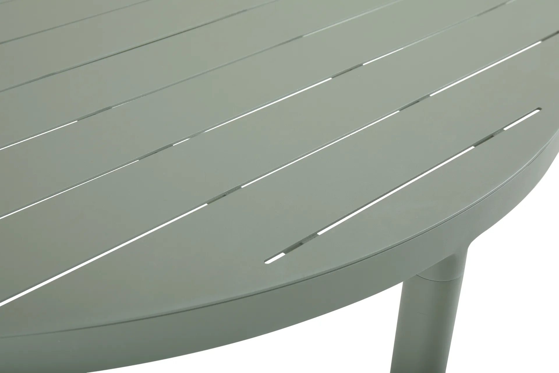 Bigby dining table, Dusty green, Ø100 cm Brafab