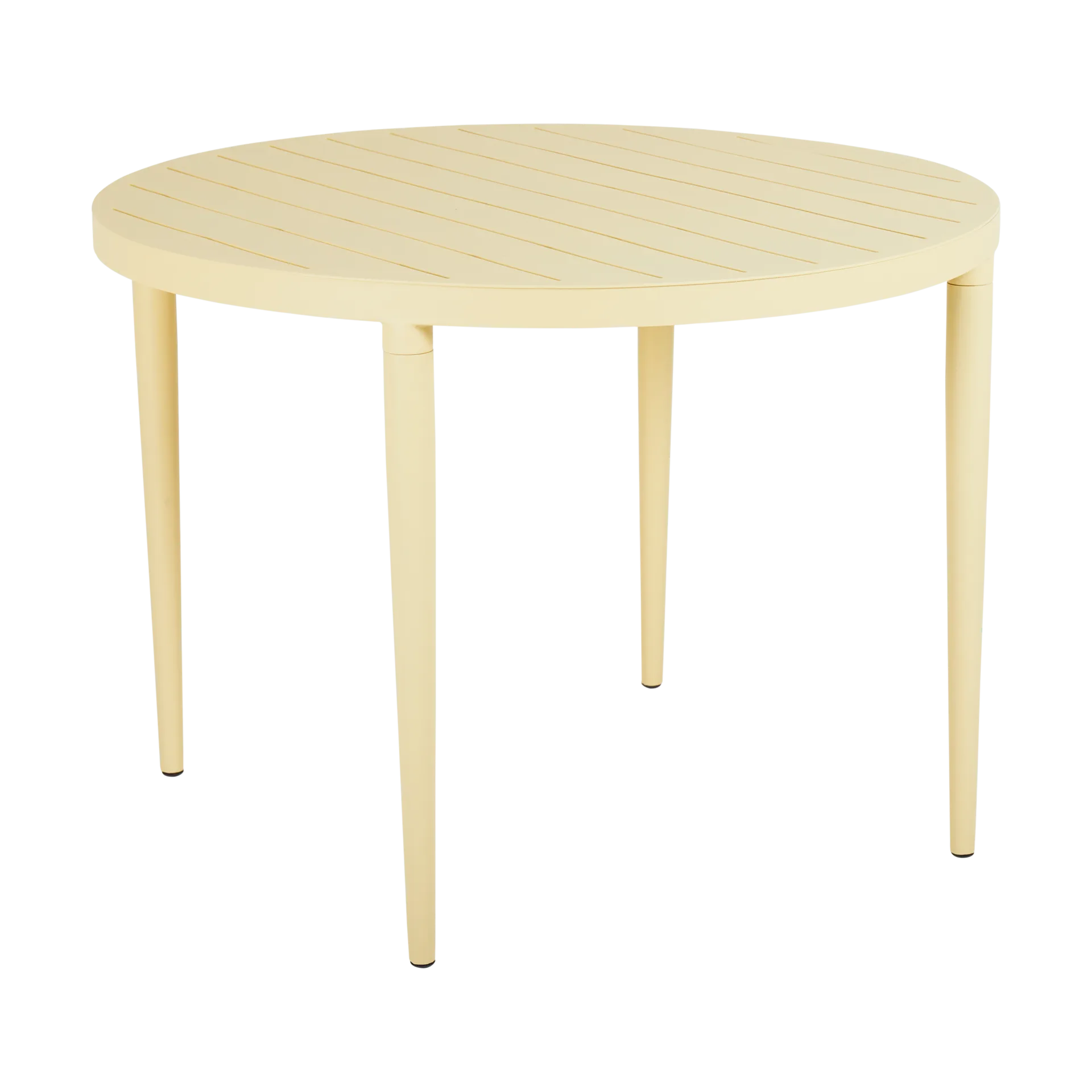 Bigby dining table, Lemon, Ø100 cm Brafab