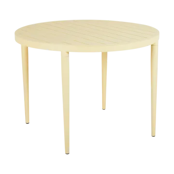 Bigby dining table - Lemon, Ø100 cm - Brafab