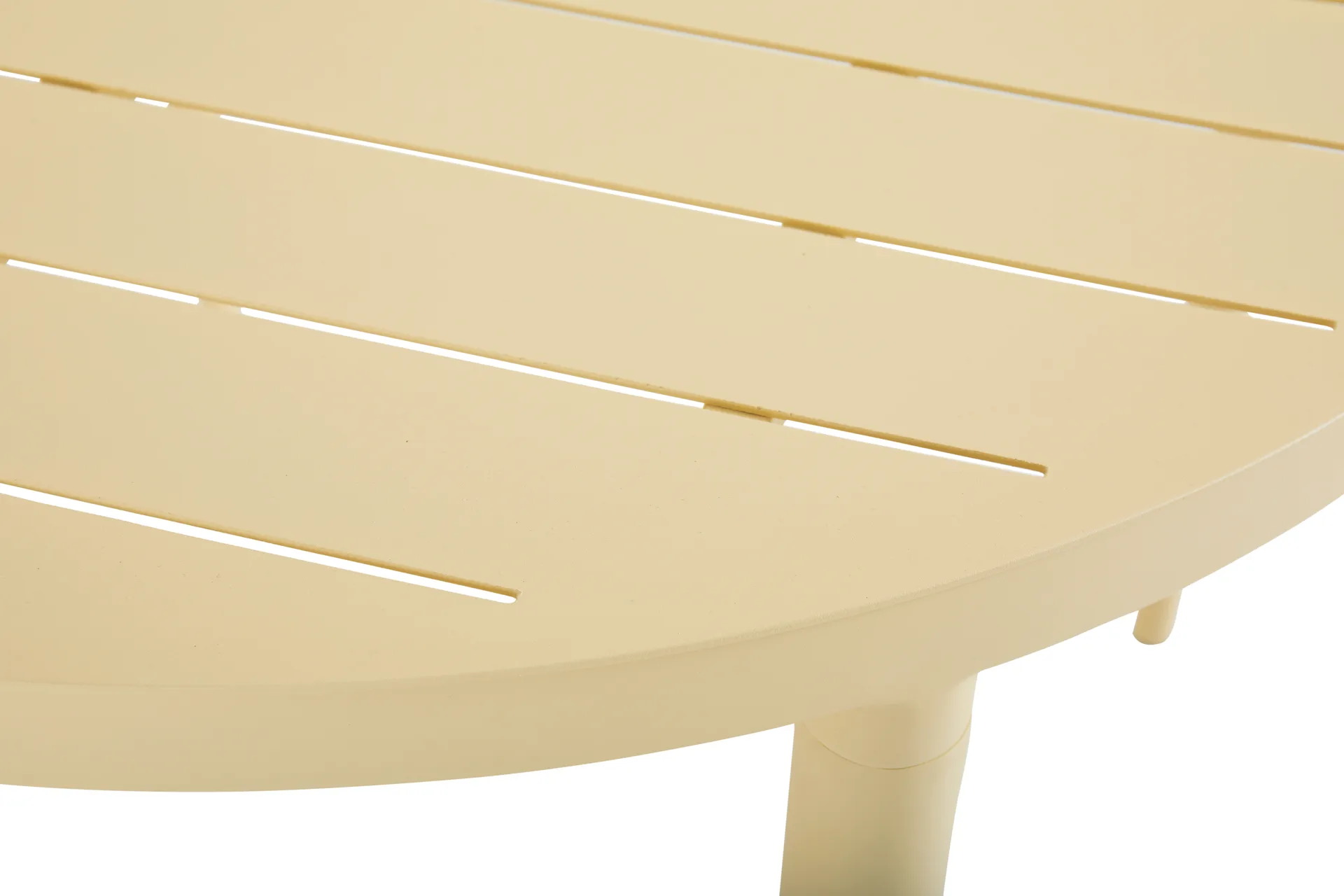 Bigby dining table, Lemon, Ø100 cm Brafab