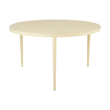 Bigby dining table - Lemon Ø130 cm - Brafab