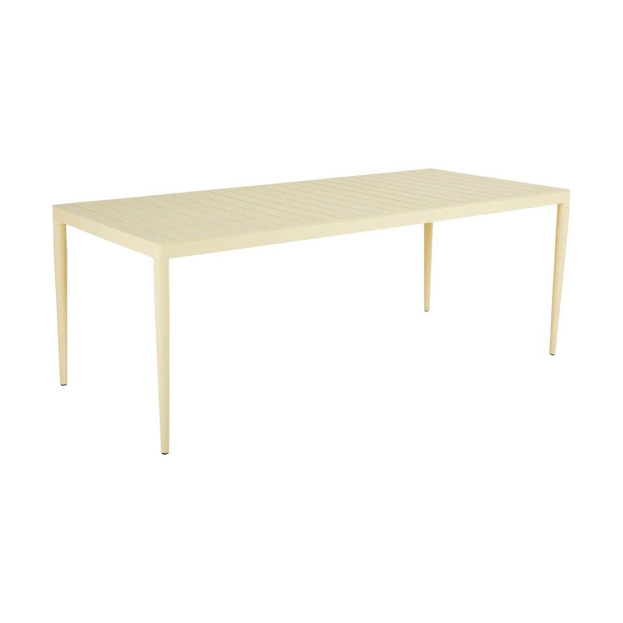 Brafab Bigby dining table Lemon 195 cm | Scandinavian Design | Garden tables | Yellow