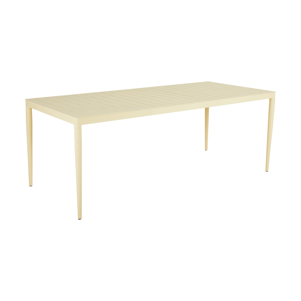 Brafab Bigby dining table Lemon 195 cm | Scandinavian Design | Garden tables | Yellow