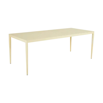 Bigby dining table - Lemon, 195x90 cm - Brafab