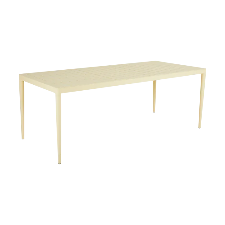 Bigby dining table - Lemon, 195x90 cm - Brafab