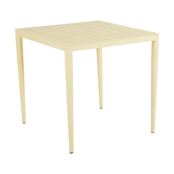 Bigby dining table - Lemon, 76x76 cm - Brafab