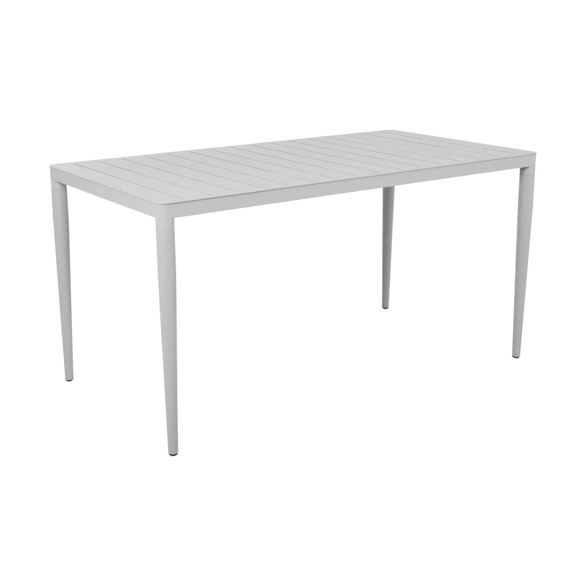 Bigby dining table, Light grey, 144x76 cm Brafab