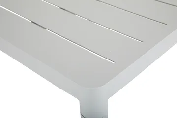 Bigby dining table - Light grey, 195x90 cm - Brafab