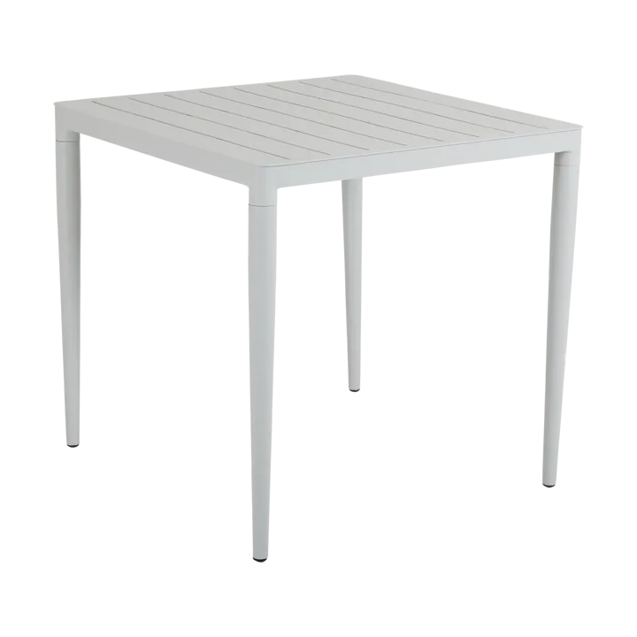 Bigby dining table - Light grey, 76x76 cm - Brafab